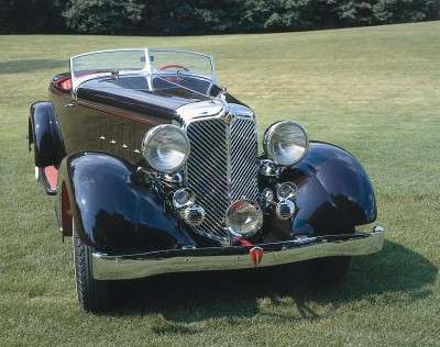 The 1932 Chrysler boasted a smooth ride thanks to 