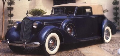 1937 Packard 1507 Dietrich Convertible Victoria - Vimarsana News