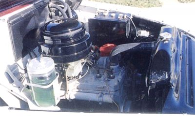 1951 Nash Statesman engine view