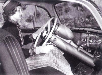 1949-1951 Nash Airflyte interior view