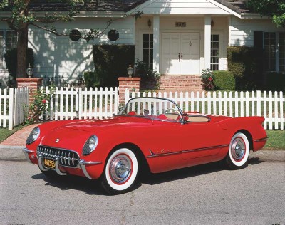 The 1955 Corvette offered a color option of Gypsy Red, which replaced the Sportsman's Red of previous models.