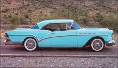 The series' best power-to-weight ratio belonged to the 1957 Buick Riviera hardtop.