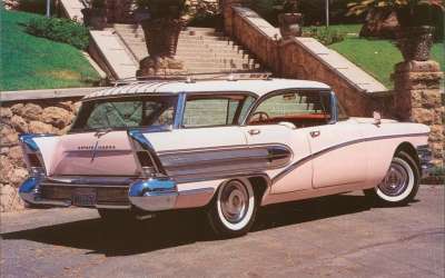 Hardtop station wagons like the Century Caballero made their last stand at Buick in 1958.