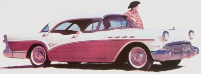 The 1957 Century Riviera four-door hardtop accounted for about 40 percent of all Series 60 orders in 1957.