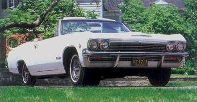 At $3,212 to start, a V-8 Impala SS convertible was the priciest car to wear the Impala badge.