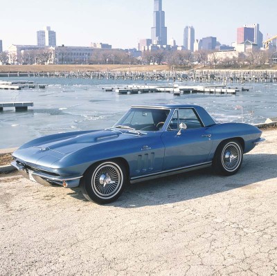 The 1965 Corvette added 200 pounds, but reduced 0-60 to well under six seconds.