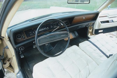 1973 Imperial interior