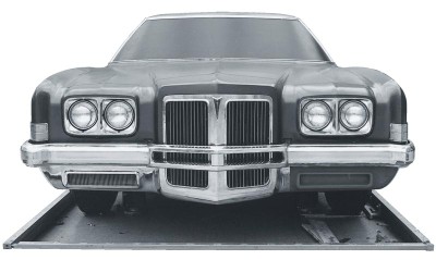 The 1972 Pontiac posted impressive sales gains over the previous model year.