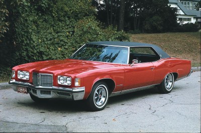 The 1972 Pontiac epitomized the large cars in this era of Pontiac history.