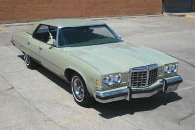 Sales levels dropped for the 1974 Pontiac.