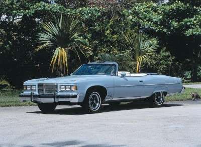 The 1975 Pontiac was the last year for the full-size convertible.