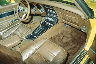 1977 corvette interior