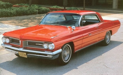 1962 grand prix, red, front view