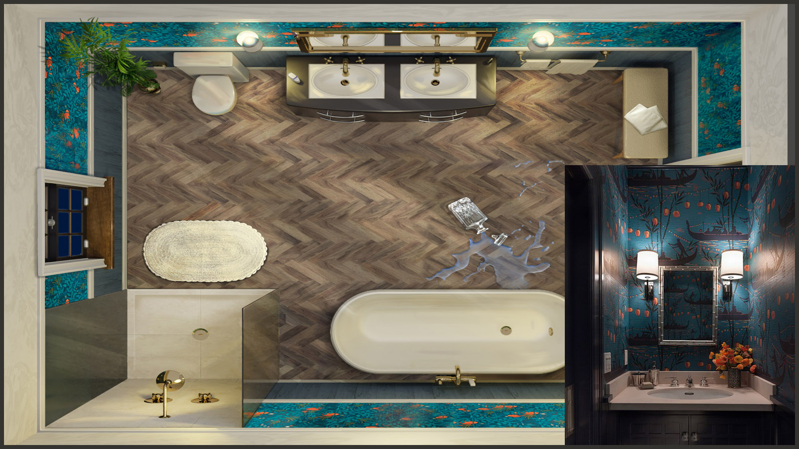 Col Mustard And Clue Get New Bathroom In Design Contest