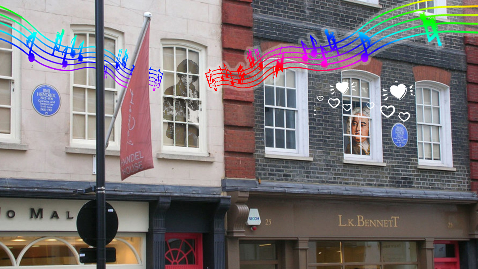 Handel and Hendrix and Other Famous Next