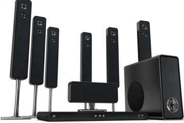 all in one home theater system
