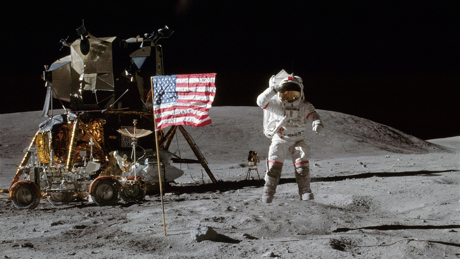 the first astronaut on moon