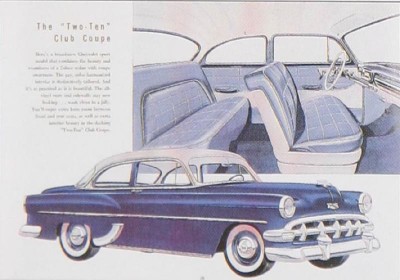 1954 Chevrolet Two-Ten Club Coupe advertisement