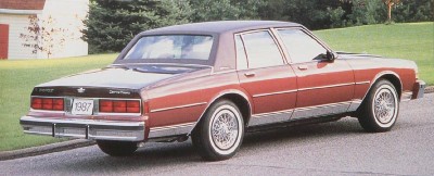 1987年雪佛兰Caprice Classic Brougham LS轿车