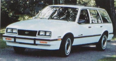 The 1986 Chevy Cavalier RS Wagon, part of the 1986 Chevy Cavalier line.