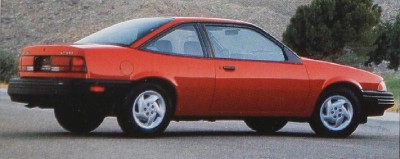 1992 Chevrolet Cavalier “Stripper” VL Coupe, part of the 1992 Chevy Cavalier line.