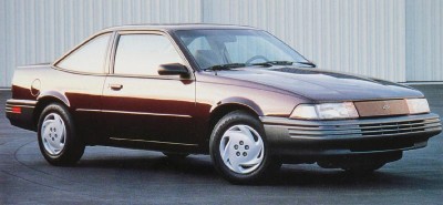 The 1994 Chevrolet Cavalier mid-level RS Series Coupe, part of the 1994 Chevrolet Cavalier line.