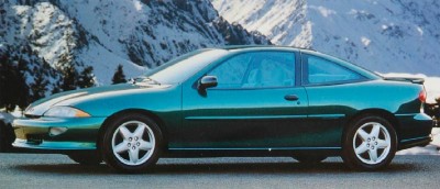 The 1995 Chevrolet Cavalier Z24 Coupe, part of the 1995 Chevrolet Cavalier line.