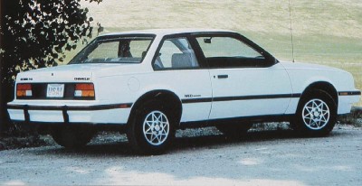 The 1984 Chevrolet Cavalier Notchback, part of the 1984 Chevrolet Cavalier line.