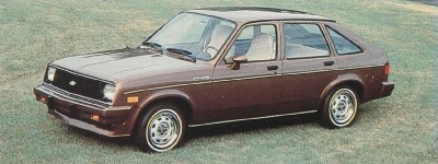 1985 Chevrolet Chevette five-door hatchback