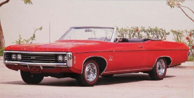 Styling changes to the 1969 Chevrolet Impala and other full-size Chevys gave the line a bigger, more imposing look.