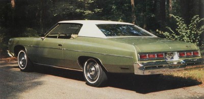 Despite energy issues, the 1974 Impala Sport Coupe sold more than 50,000 units.