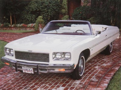 The 1975 Chevrolet Caprice Classic was the last full-size convertible for Chevy.