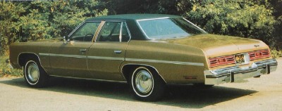 The 1975 Chevrolet Impala four-door Sedan was the best-selling full-size Chevy that year.