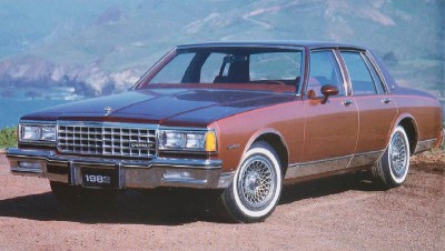 Chevrolet successfully promoted the comfort and low prices of its 1982 Chevrolet Caprice Classic and Impala.