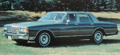 An emphatic grille announced the 1985 Chevrolet Caprice Classic.