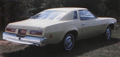 1977 Chevrolet Chevelle Malibu rear view