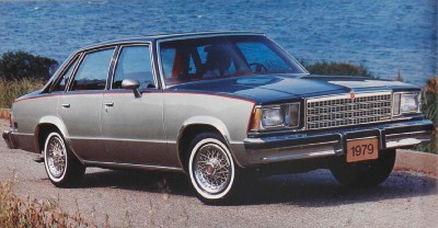 1979 Chevrolet Malibu sedan, front view