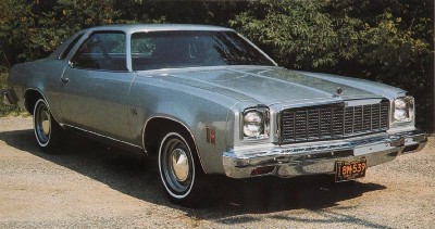 1975 Chevrolet Chevelle Classic Coupe front view