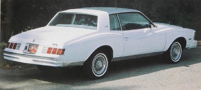 1979 Chevrolet Monte Carlo Landau Sport Coupe rear