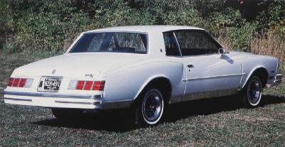 1980 Chevrolet Monte Carlo Sport Coupe rear