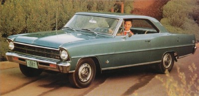 The 1967 Nova SS 2-door Hardtop, part of the 1967 Chevrolet Chevy II and Nova line.