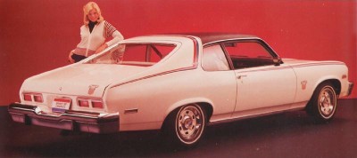 1974 Chevrolet Nova with Spirit of America package, rear view