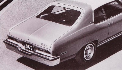 The 1973 Chevrolet Nova Custom Sedan, part of the 1973 Chevrolet Nova line.