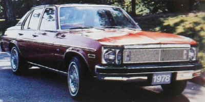 The 1978 Chevrolet Nova Custom Sedan, part of the 1978 Chevrolet Nova line. 