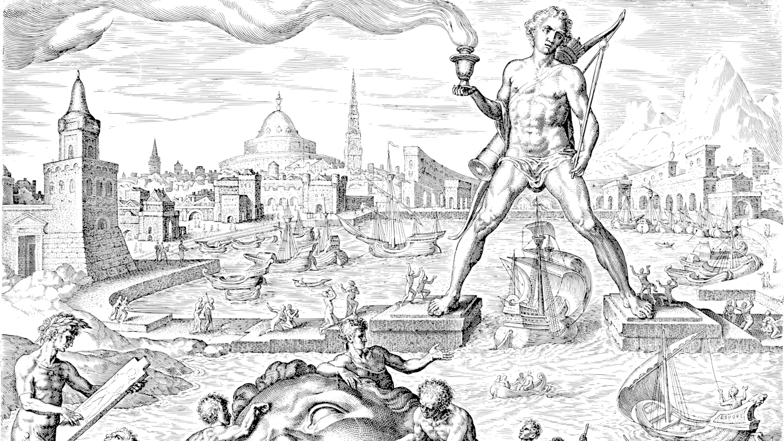 The Colossus Of Rhodes Remains