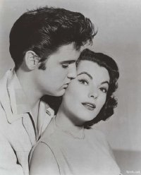 Elvis and costar in Jailhouse Rock