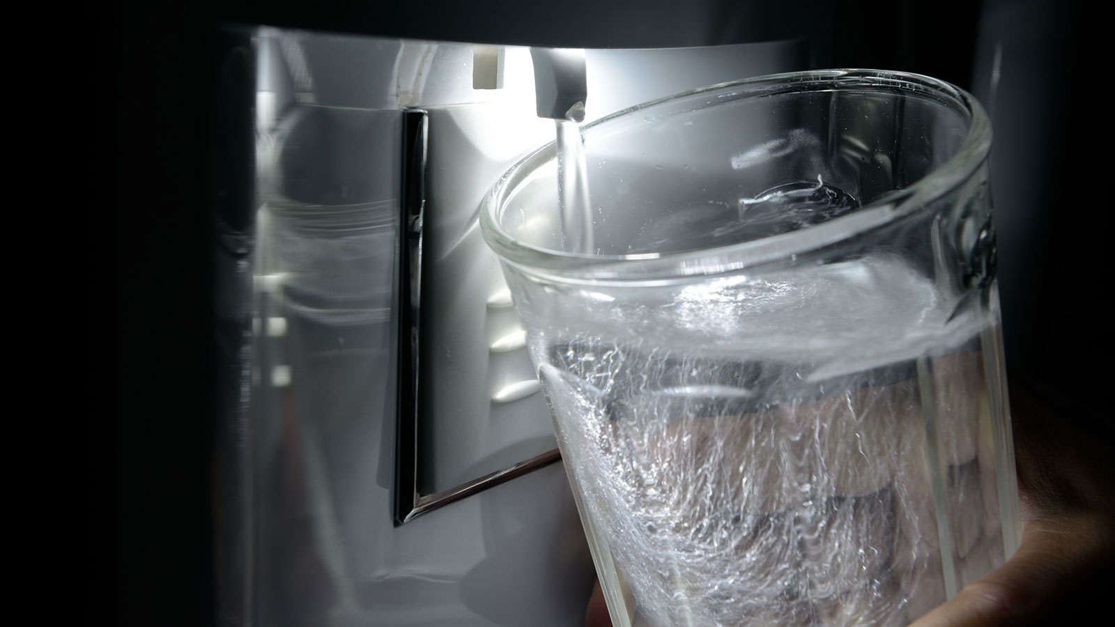 Our new fridge has a filtered water pitcher in it : r