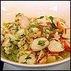 Pan-Fried Shrimp Marinated in Lime, Tomatillo and Cilantro Pan-Fried Shrimp Marinated in Lime, Tomatillo and Cilantro