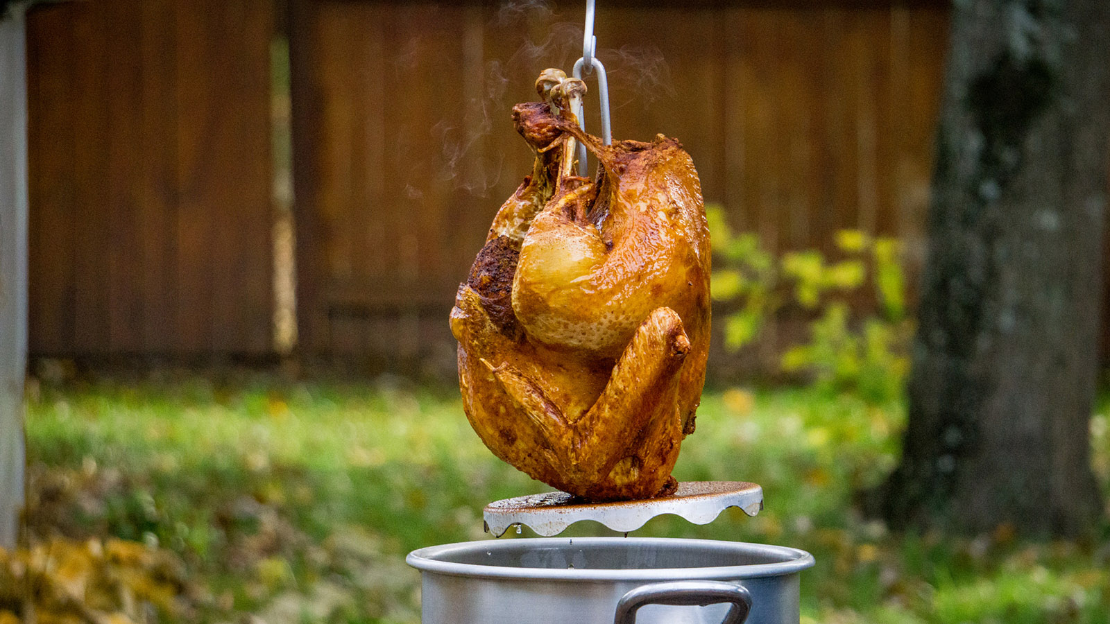 Deep Fried Turkey without Oil - step by step photos