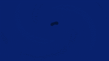 GIF of black holes merging